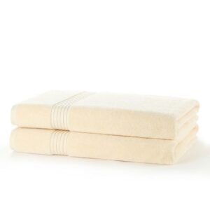 700 GSM Royal Egyptian Bath Sheets towel premium7 cream