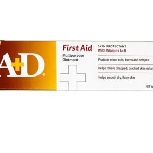 A + D Baby Diaper Rash Ointment, Baby Protectant with Vitamins A and D - 4oz