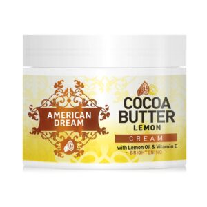 AMERICAN DREAM COCOA BUTTER LEMON BODY CREAM WITH LEMON OIL AND VITAMIN E 500G