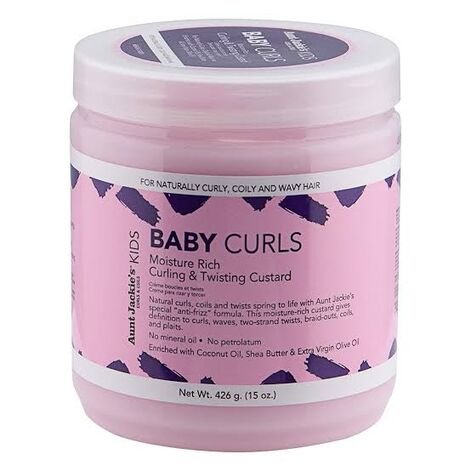 AUNT JACKIE KIDS BABY CURLS MOISTURISER RICH CURLING CUSTARD 426G