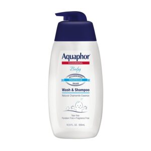 Aquaphor Baby Cleansing Wash And Shampoo 16oz