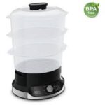 Tefal VC204865 Ultracompact 3 Bowl Steamer - Black