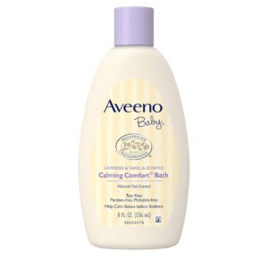Aveeno Baby Calming Comfort® Bath Lavender & Vanilla Scented 8 Fl Oz. 236ml