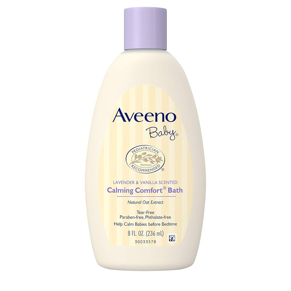 Aveeno Baby Calming Comfort® Bath Lavender & Vanilla Scented 8 Fl Oz. 236ml