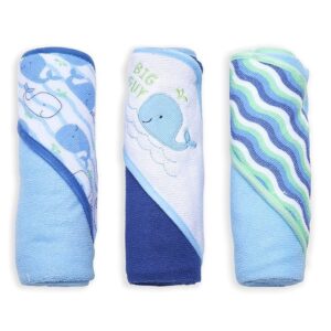 BONJUE BEBE HOODED BLUE