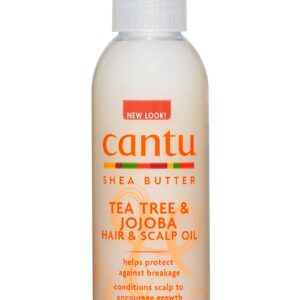 CANTU SHEAR BUTTER TEA TREE AND JOJOBA HAIR SCAL OIL 180ML