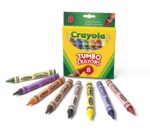CBEEBIES 8 JUMBO CRAYONS