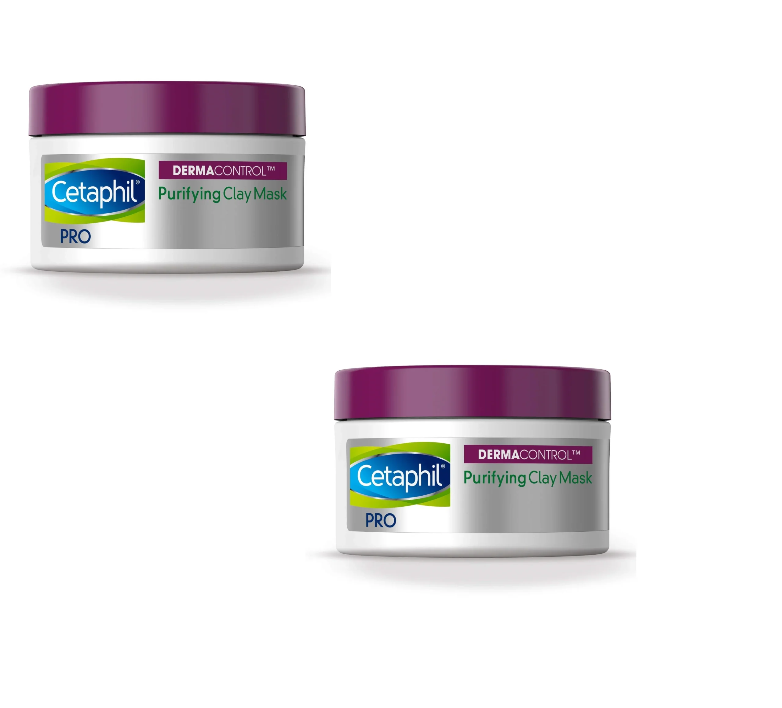 Cetaphil Pro Dermacontrol Purifying Clay Mask with Bentonite Clay for Oily, Sensitive Skin, 3 oz Jar