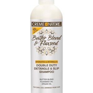 Creme of Nature Butter Blend & Flaxseed Shampoo 12 oz
