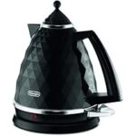 De'Longhi Brilliante Kettle, anti-scale filter, 1.7 Liters, 360° swivel base, KBJ3001BK, Black