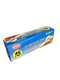 E-LITE ZIPPER GRIP SEAL BAGS 40's (7" x 8" approx)