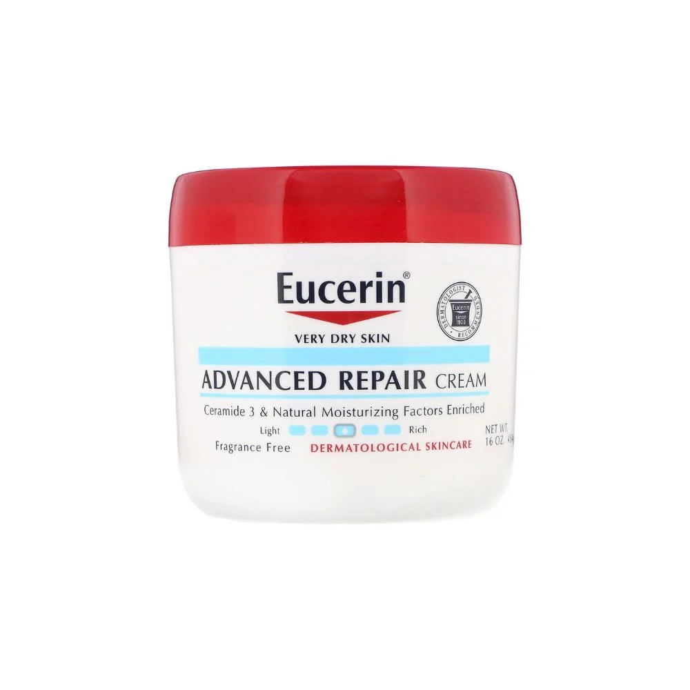 EUCERIN CREME ADVANCED REPAIR 16OZ JAR 454G