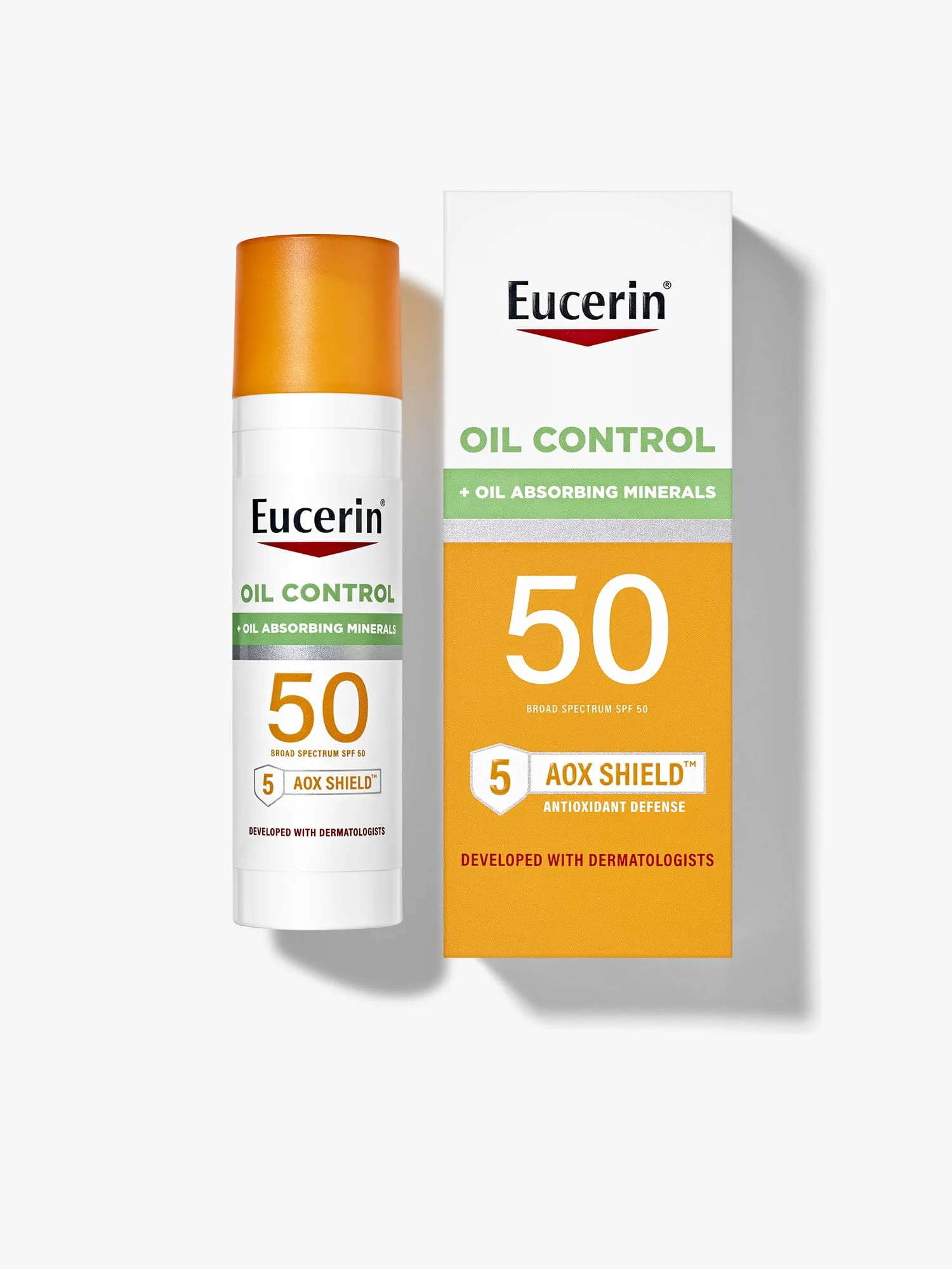 Eucerin Face Oil Control Sunscreen Lotion - SPF 50 - 2.5 fl oz