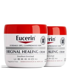 Eucerin Original Healing Cream Fragrance Free Body Cream for Dry Skin Unscented - 16oz