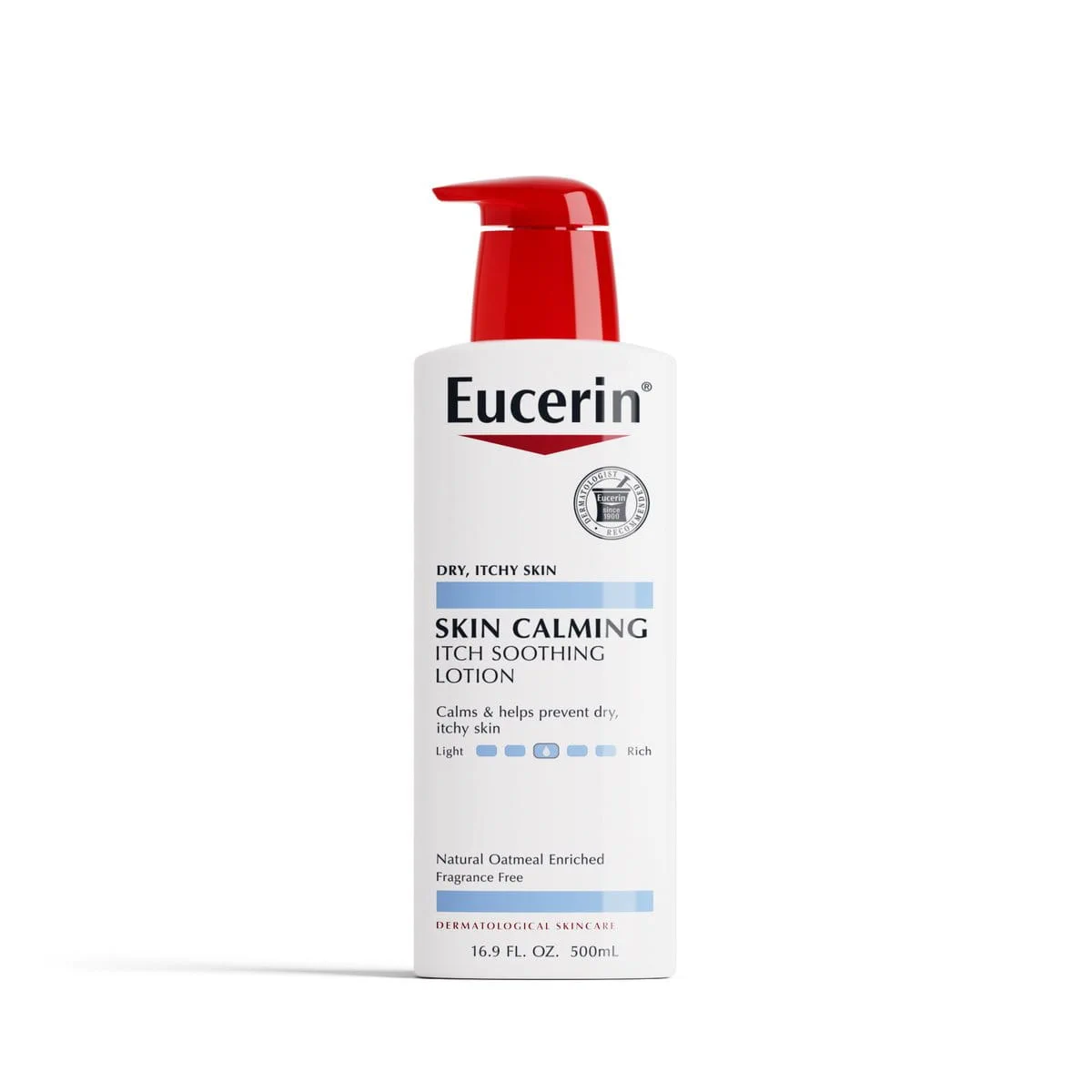 Eucerin Skin Calming Body Lotion for Dry and Itchy Skin Unscented - 16.9 fl oz