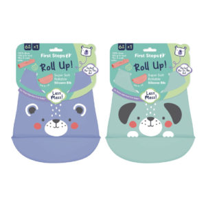 First Step Large Silicone Feeding Bib