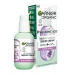 GARNIER 2IN1 FORMULA WITH HYALURONIC ACID SERUM HYDRATING MOISTURISER50ML