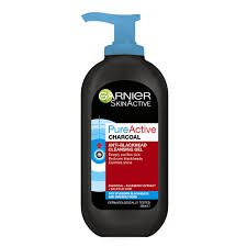 GARNIER SKIN ACTIVE ANT-BLACKHEAD CLEANSING GEL 200ML