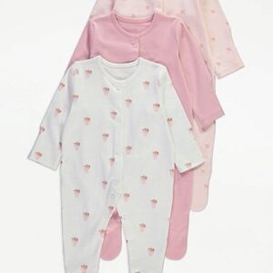 GEORGE 2PYJAMA 3-6 MONTH GIRL