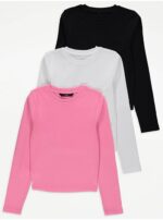 GEORGE 3PACK TOP LONGSLEEVE 18 TO 24M