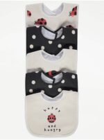 GEORGE 5PACK BIBS CLOTH UNISEX