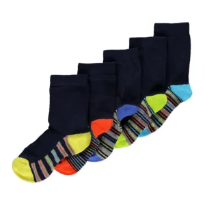 GEORGE 5PACK SOCKS BOYS 12-24M