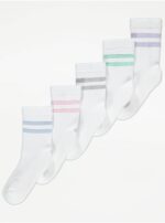 GEORGE 5PACK SOCKS BOYS 6-12M