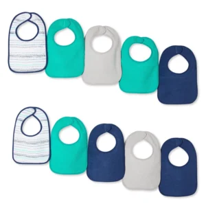 GEORGE BABY BOYS 5 PACK BIBS