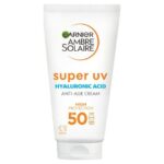 Garnier Ambre Solaire Anti-age, Face Protection Cream SPF50, Super UV hyaluronic, 50ml