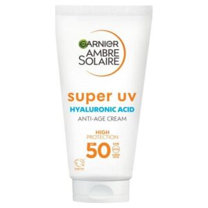 Garnier Ambre Solaire Anti-age, Face Protection Cream SPF50, Super UV hyaluronic, 50ml