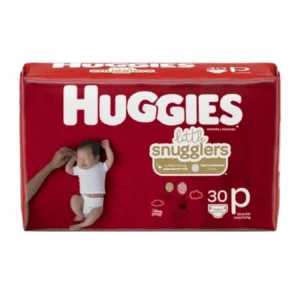 HUGGIES LITTLE SNUGGLER SIZE P-30