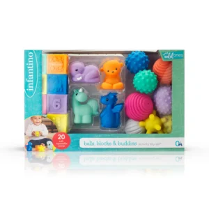 INFANTINO BALLS BLOCK BUDDIES ACTIVITY TOY SET 0