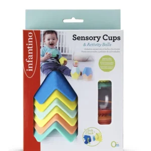 INFANTINO SENSORY CUPS AND ACTIVITY BALLS