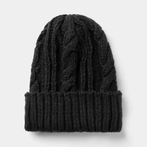 Infant Black Cable Knit Hat (2-6 Years) Brand: 4Kidz