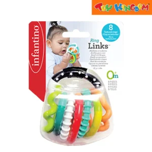 Infantino - Textured Ring Links Rattle