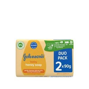 Johnsons Baby Honey Soap 2pk