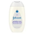 Johnsons Sensitive Care Face & Body Crm Lightly Scentd 13.6oz