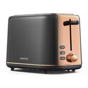 KENWOOD Abbey Lux TCP05.C0DG 2-Slice Toaster - Dark Grey & Rose Gold
