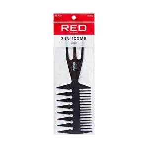 Kiss Red Comb Shampoo Black