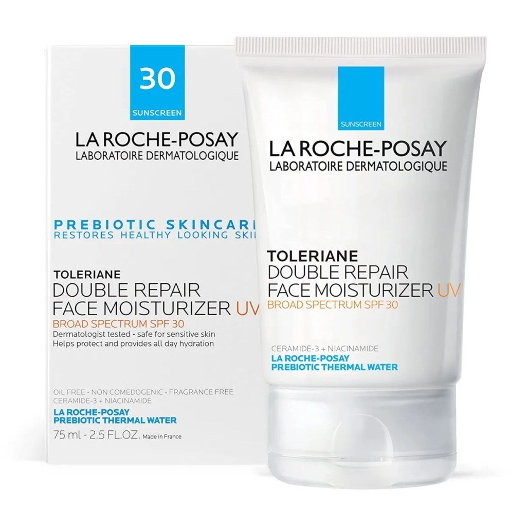 LA ROCHE- POSAY TOLERIANE DOUBLE REPAIR FACE MOISTURIZER UV SPF 30 75ML