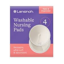 LANSINOH WASHABLE NURSING PADS 8PK
