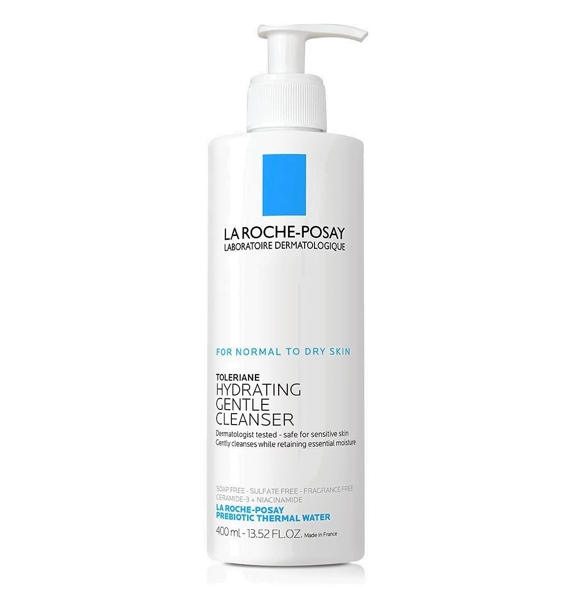 LAROCHE POSAY FOR NORMAL TO DRY SKIN HYDRATING GENTLE CLEANSER 400ML