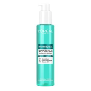 L’Oréal Paris Bright Reveal Spot Serum-In-Cleanser for Face, Niacinamide and Salicylic Acid