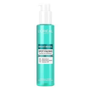 L’Oréal Paris Bright Reveal Spot Serum-In-Cleanser for Face, Niacinamide and Salicylic Acid 150ml