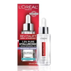 L'Oreal Paris Revitalift Derm Intensives Hyaluronic Acid Serum - 1 fl ozPLUMPING SERUM