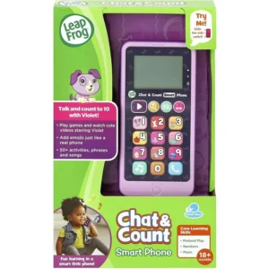 LEAPFROG CHAT AND COUNT SMART PHONE PURPLE