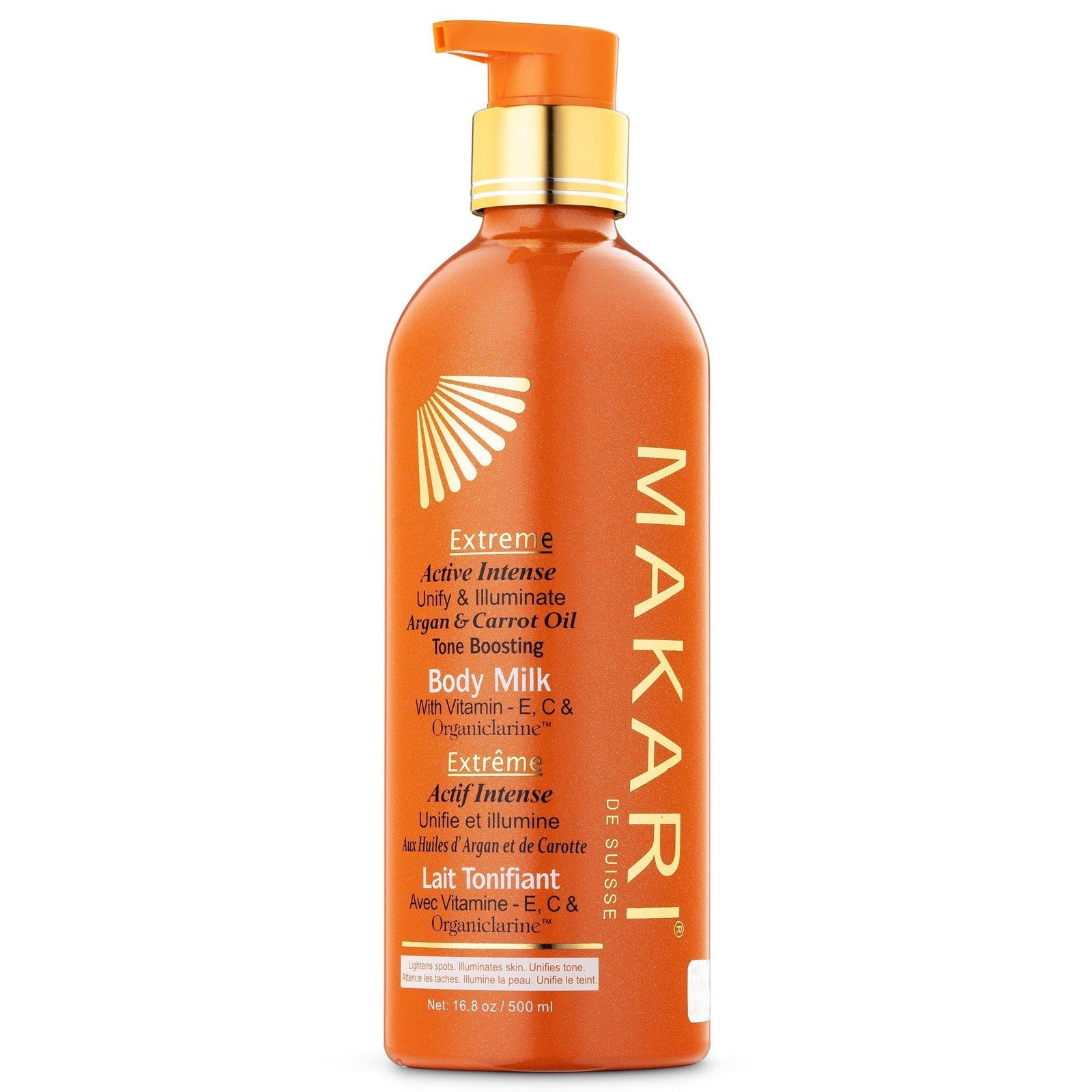 MAKARI Extreme Argan & Carrot Oil Tone Boosting Body Glycerin 500ml