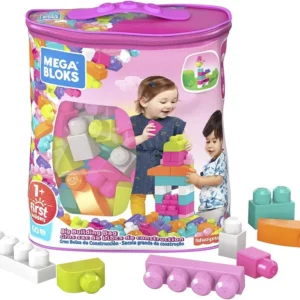 MEGA BLOCKS 60 PCS PINK COLOR