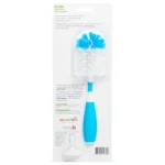 MUNCHKIN BRISTLE BOTTLE AND BRUSH BLUE