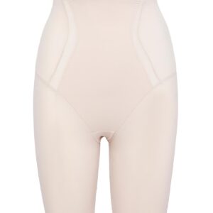 NWT Women S Maidenform DMS098 Eco Lace High Waisted Thigh Slimmer (Black L)